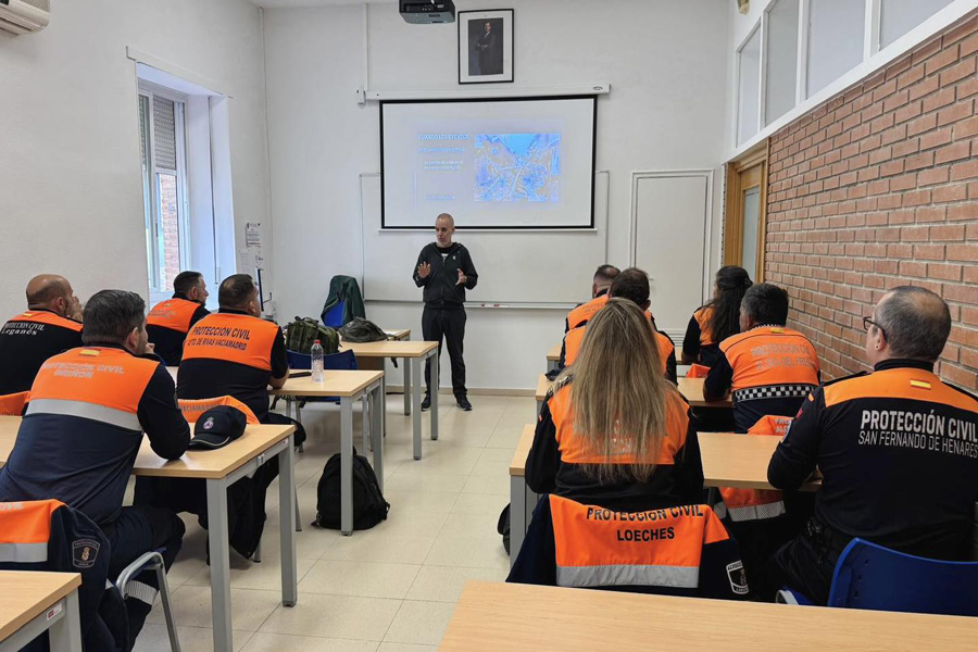 Formación jefe protección civil Valdemaqueda en IFISE